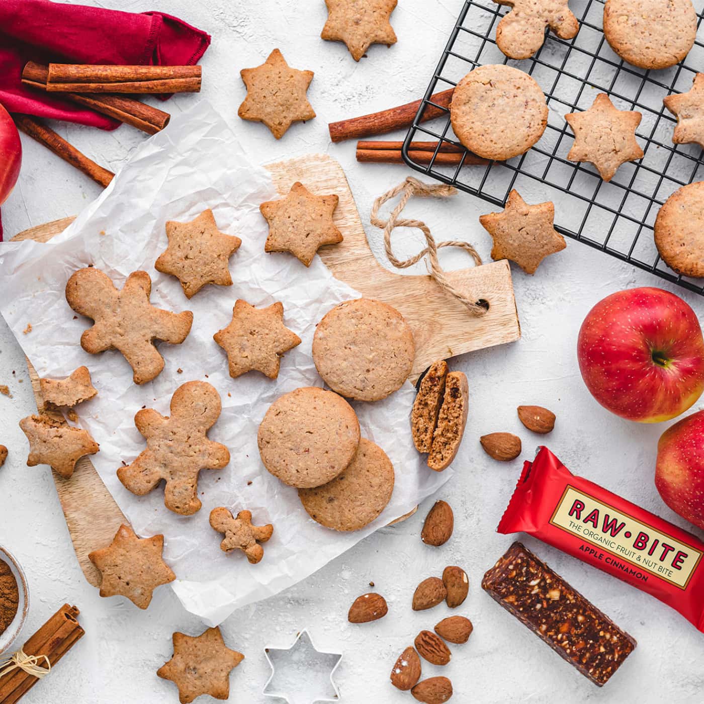RAWBITE Cookies Apple Cinnamon