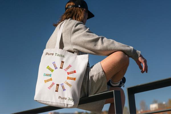RAWBITE Boy with tote bag