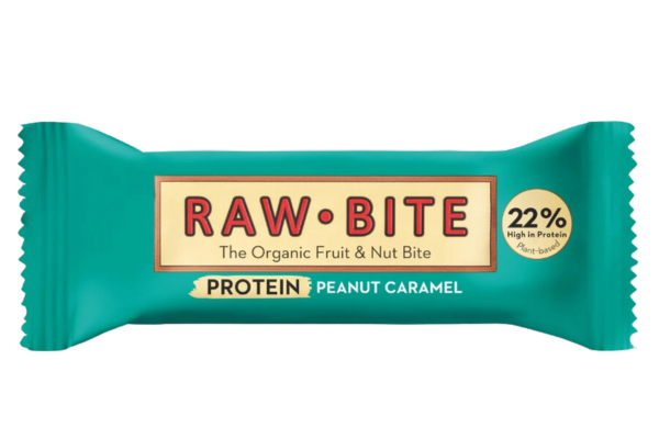 RAWBITE Protein Peanut Caramel 45g bar