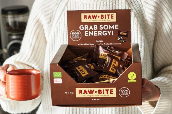 RAWBITE Cacao Office Box met kaffe