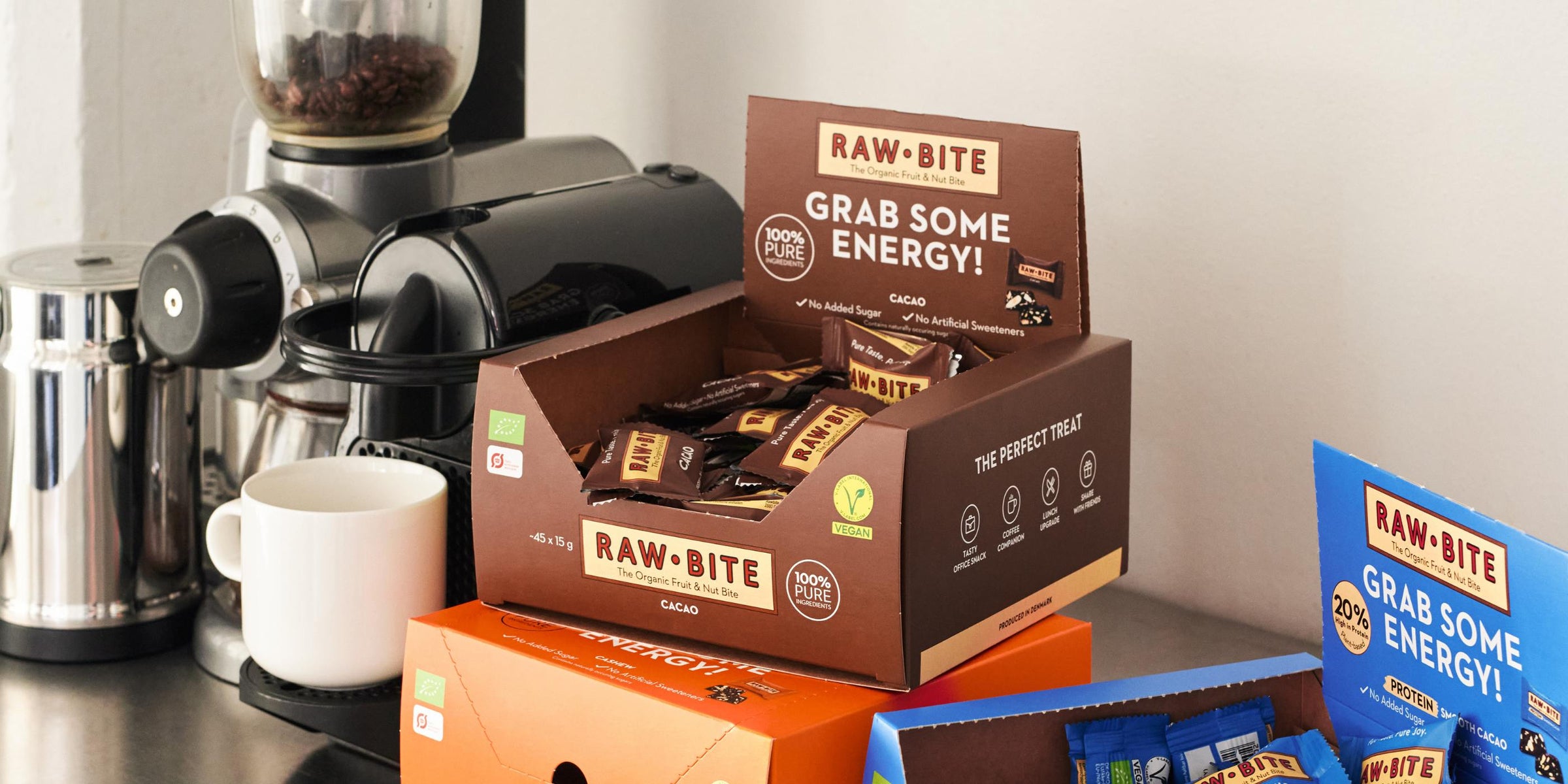 RAWBITE Cacao Office Box kaffemaskine