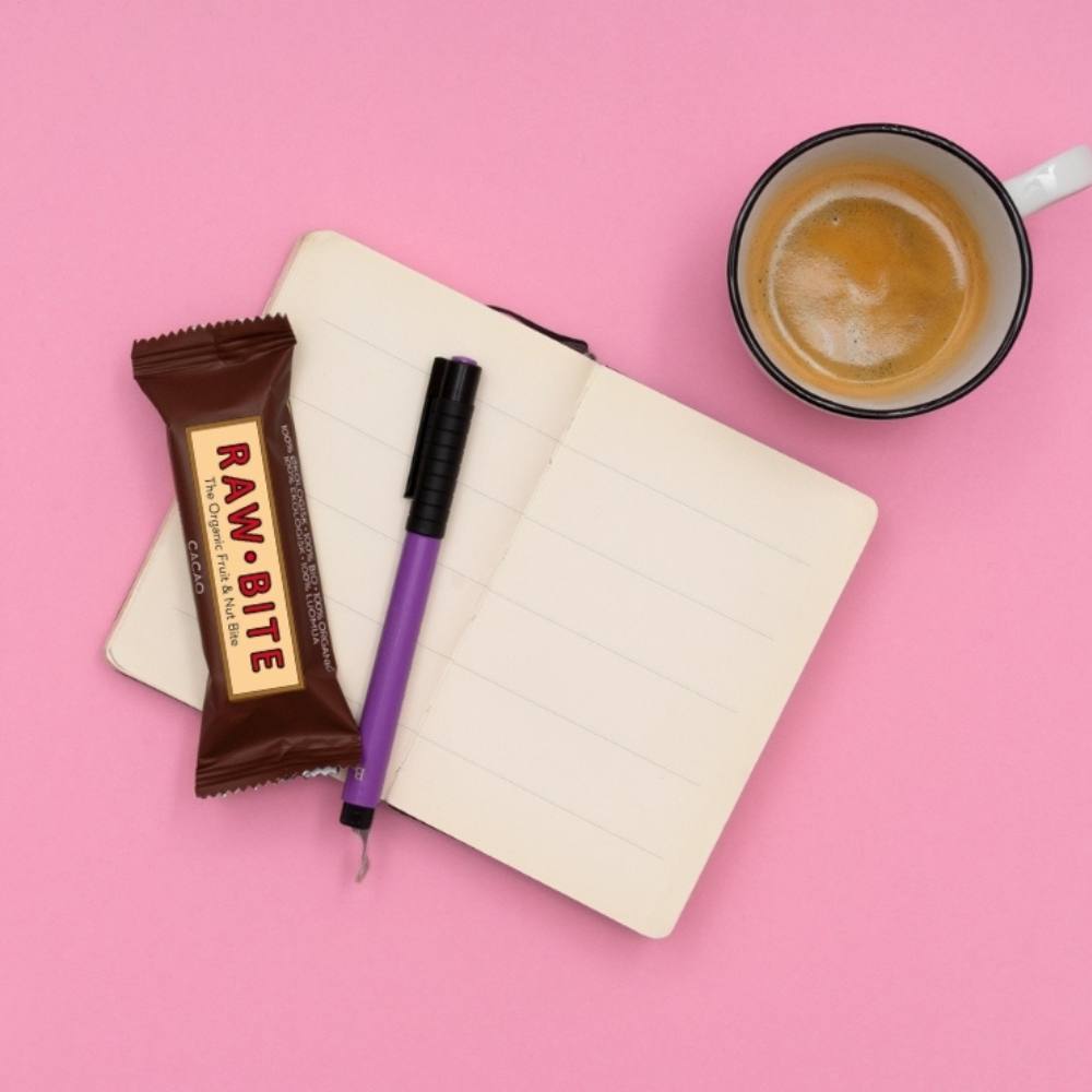 RAWBITE Cacao, notes och Kaffe